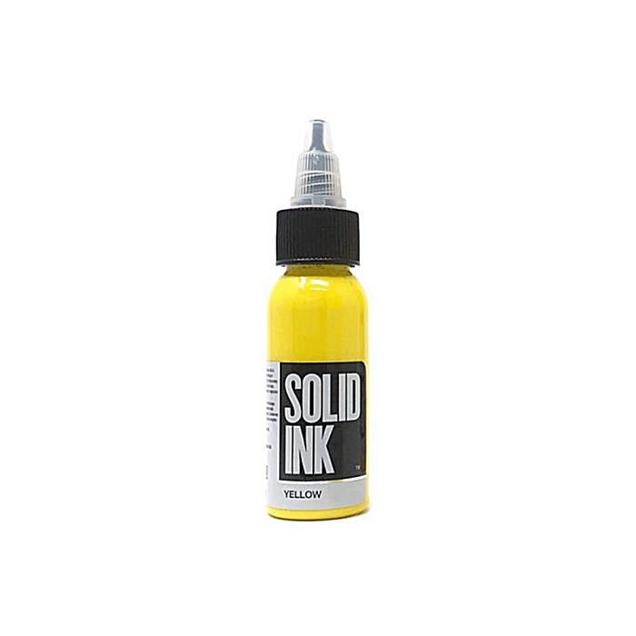 Yellow  Solid Ink  1 oz