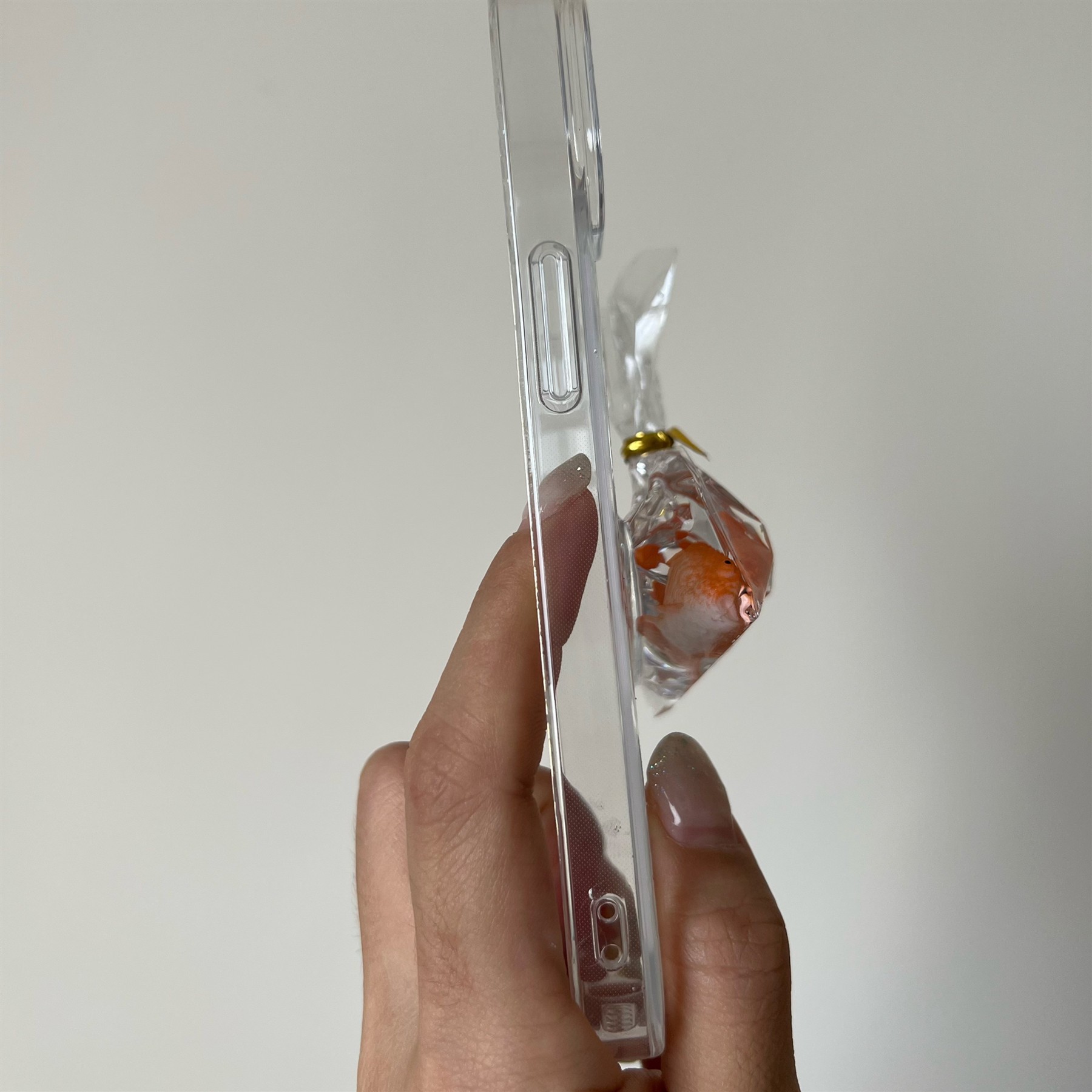 Three-dimensional Fish Water Bag Phone Case Transparent Cartoon