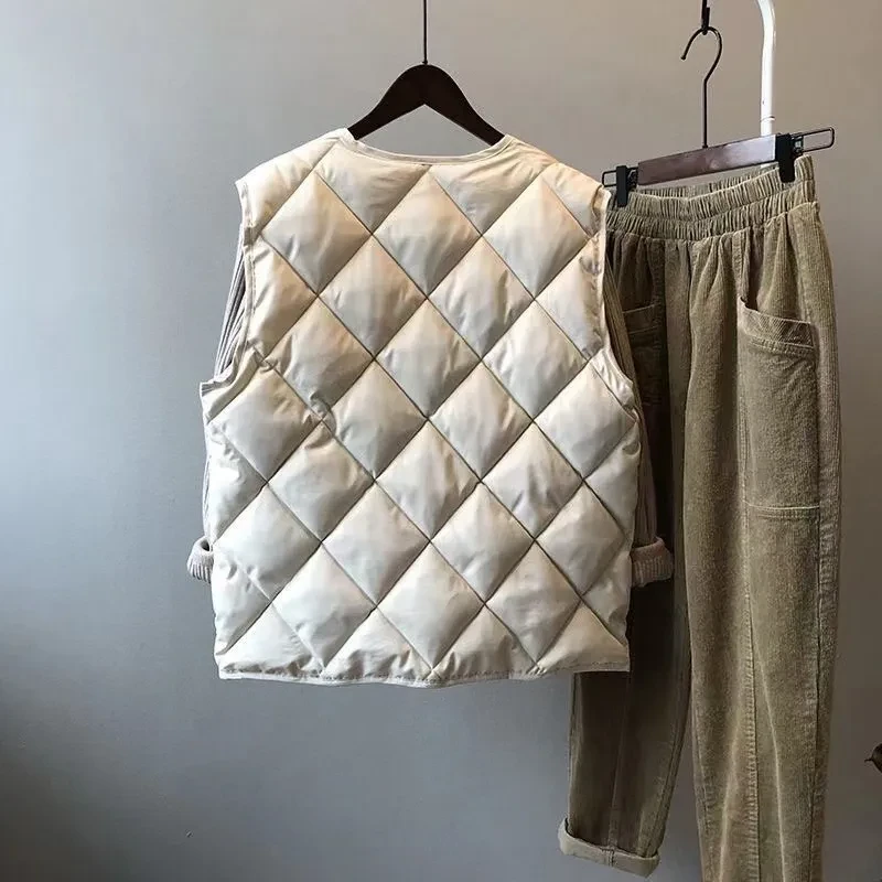White Puffer Vest