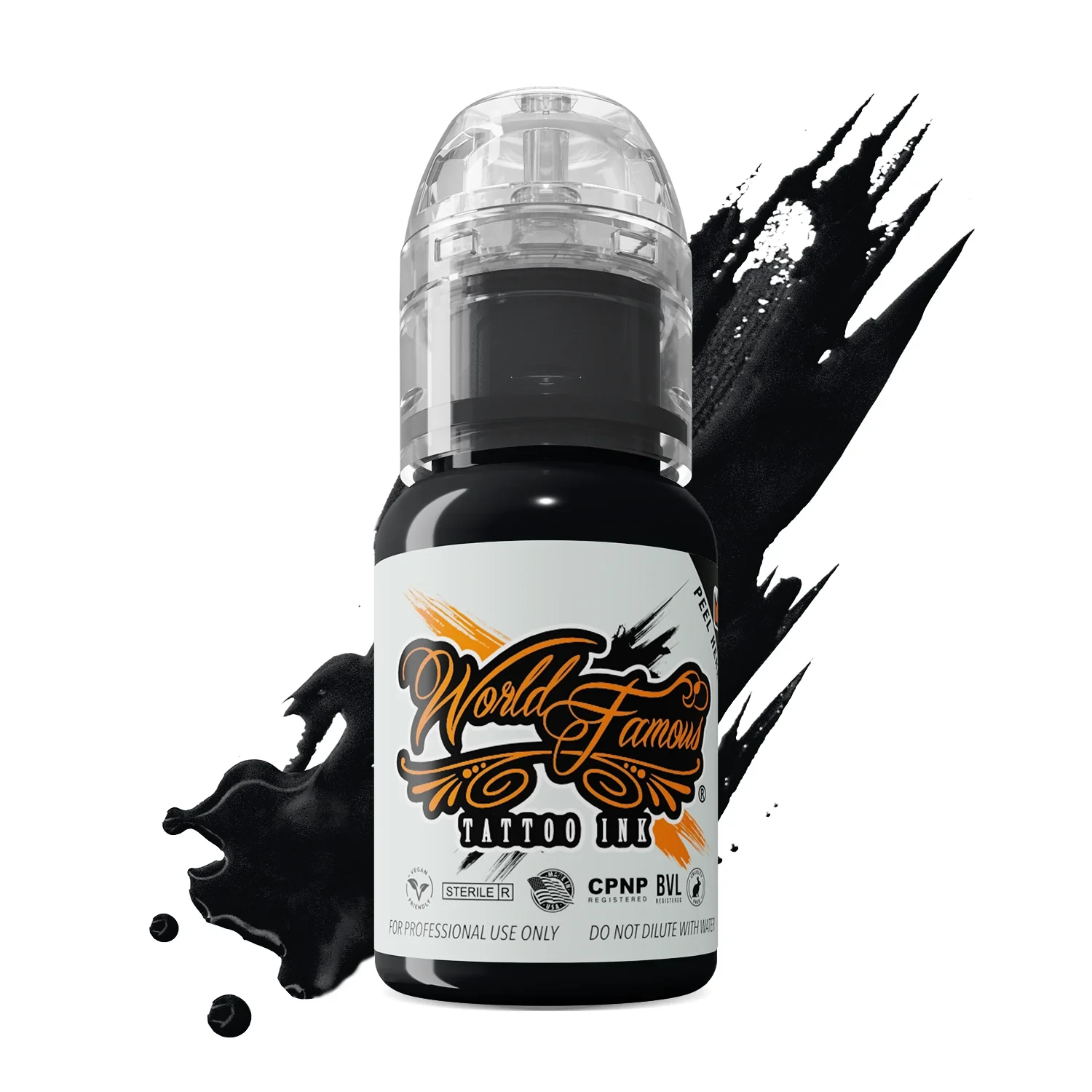 Legendary Outlining Black  World Famous Tattoo Ink