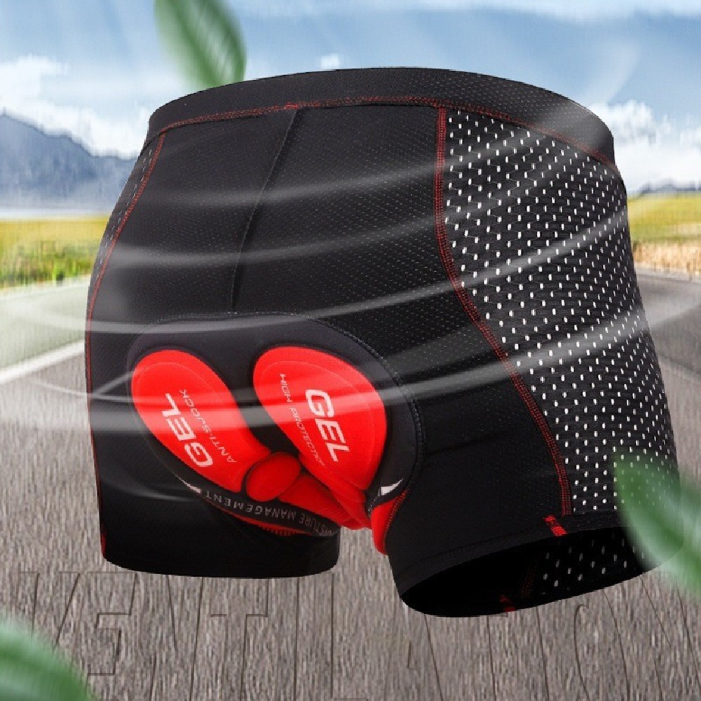 Mens Gel Padded Cycling Shorts