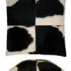 Cowhide Patchwork Cushion 50x50cm