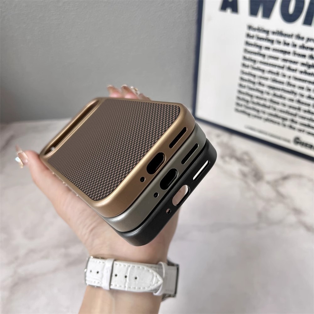 Fashion Personality Carbon Fiber Texture Phone Case