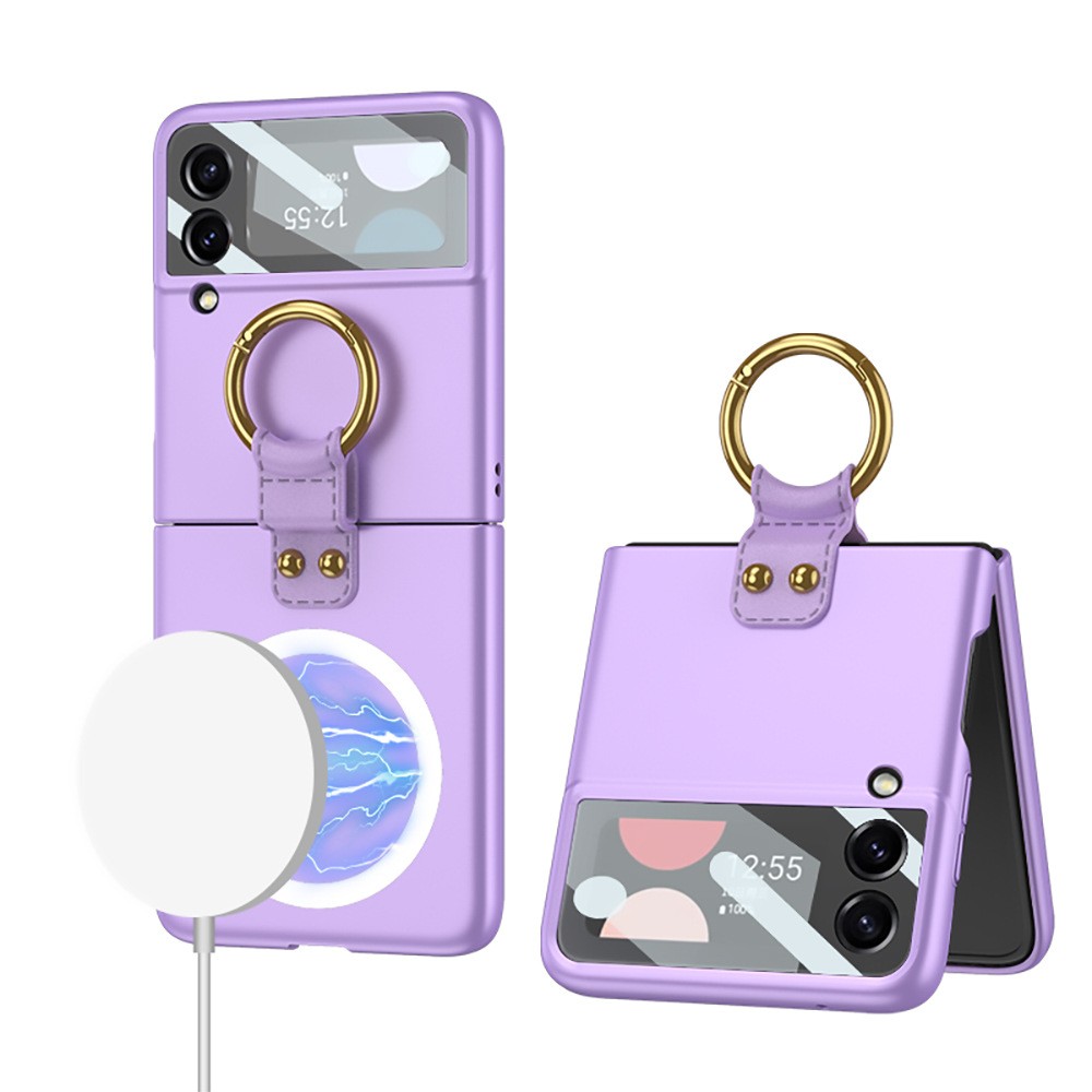 Applicable Foldable Screen Ring Wireless Charger Phone Case