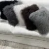 Tibetan Lambskin Cushion Cover 45cm