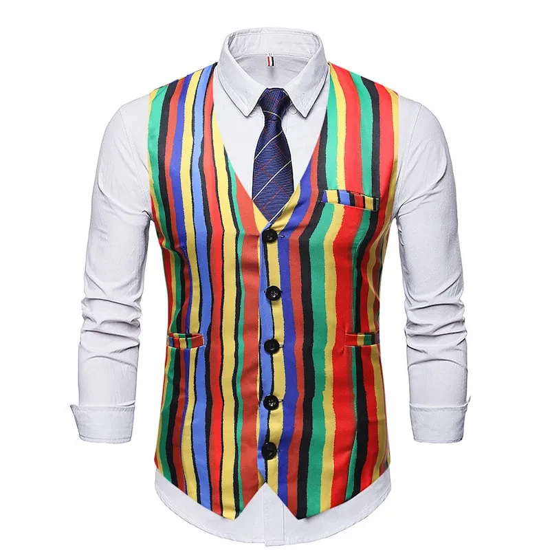 rainbow waistcoat