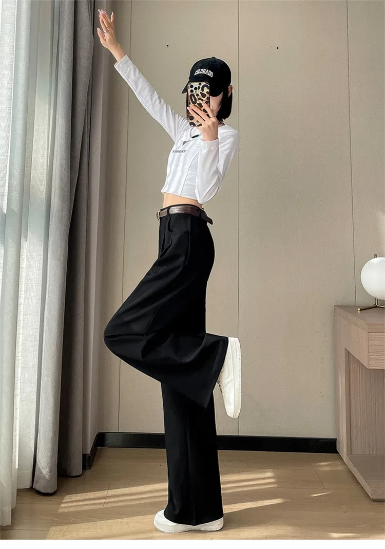 High Waisted Black Pants