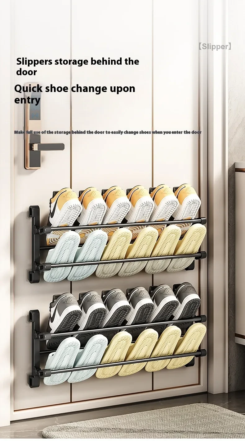 Wall Mounted Shoe Rack