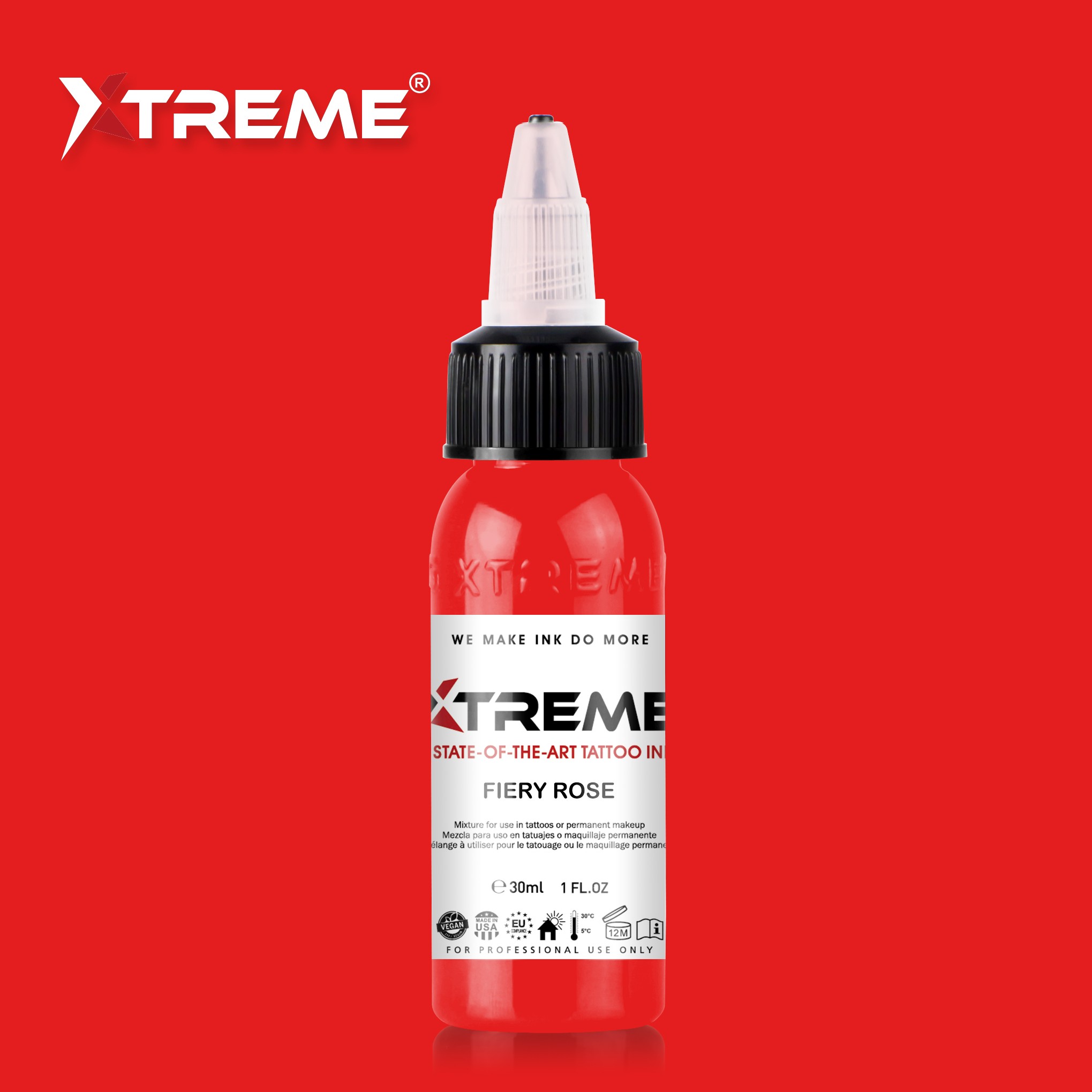 Fiery Rose  Xtreme Ink