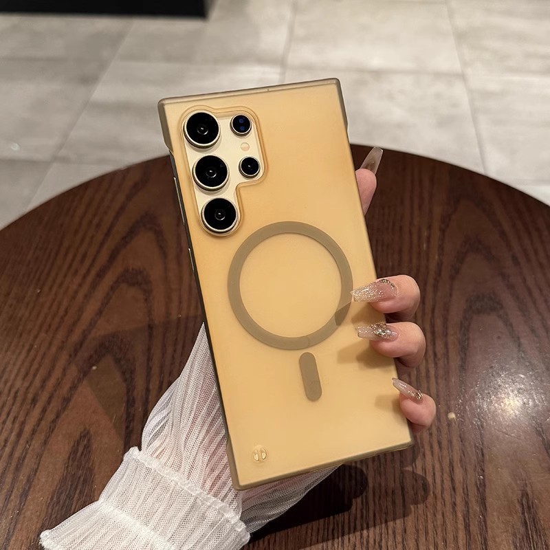 Frameless Ice Mist Magnetic Suction Ultra-thin Frosted Pc Apply Mechanically Phone Case
