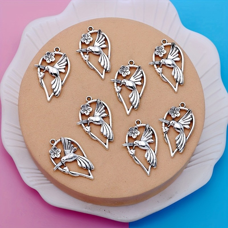 Alloy Flying Bird Series Accessories Diy Bracelet Necklace Cuckoo Pendant