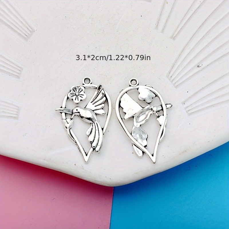 Alloy Flying Bird Series Accessories Diy Bracelet Necklace Cuckoo Pendant