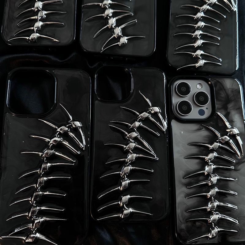 Blooming Fishbone Applicable To IPhone15promax Phone Case