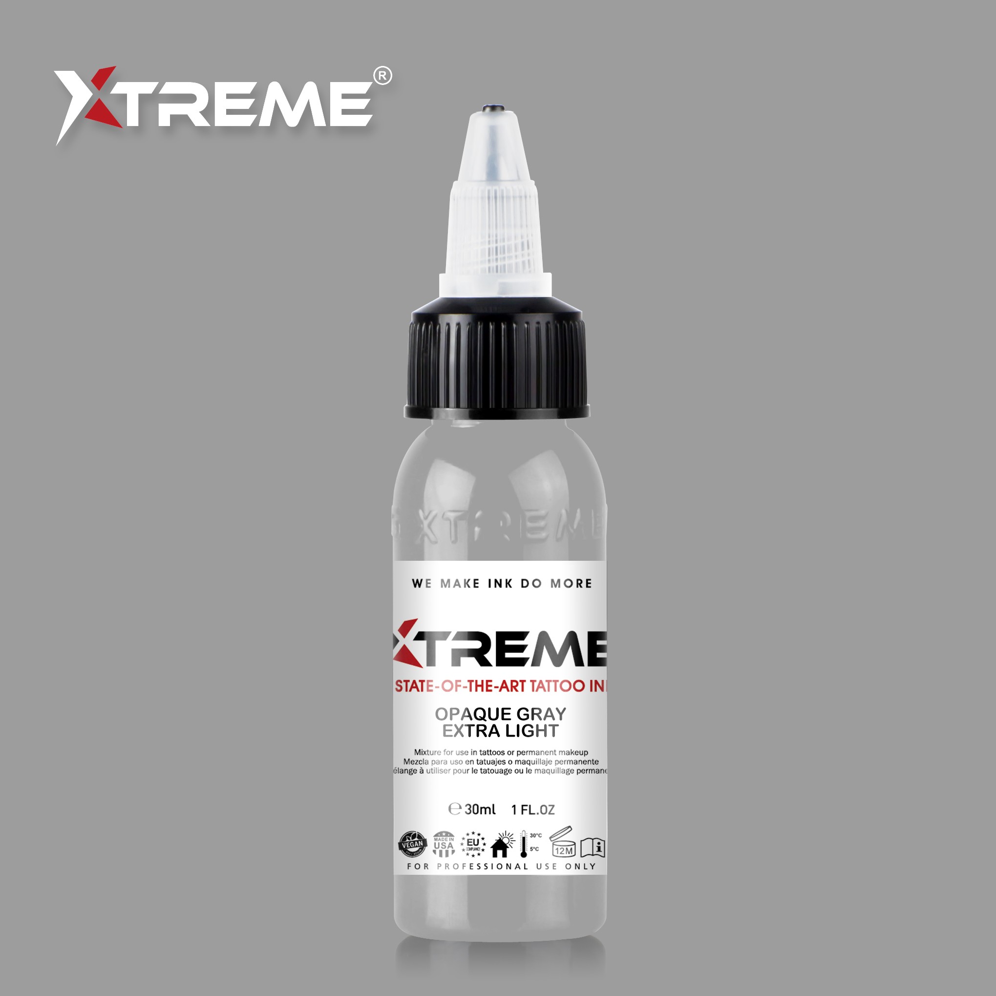 Opaque Gray Extra Light  Xtreme Ink