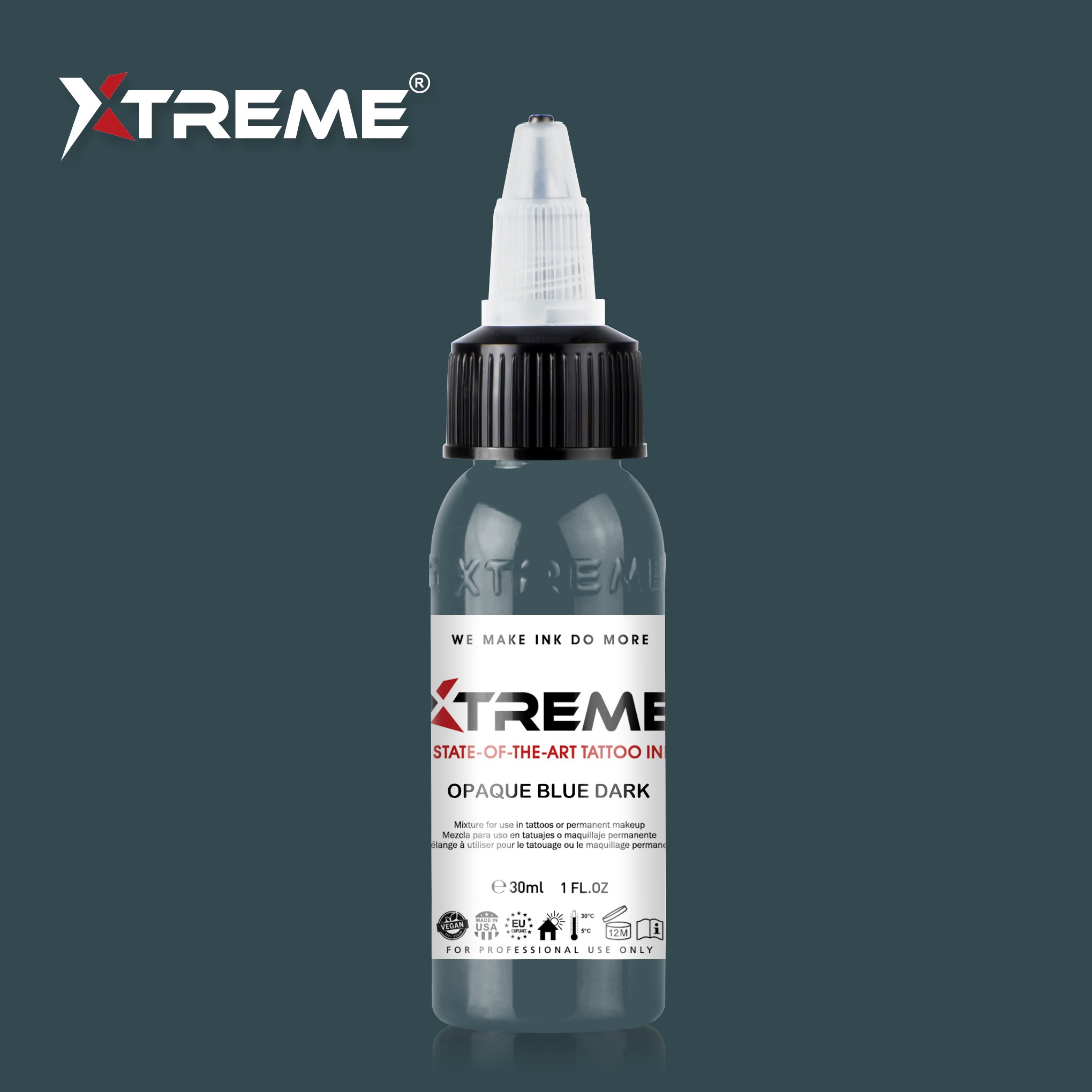 Opaue Blue Dark  Xtreme Ink