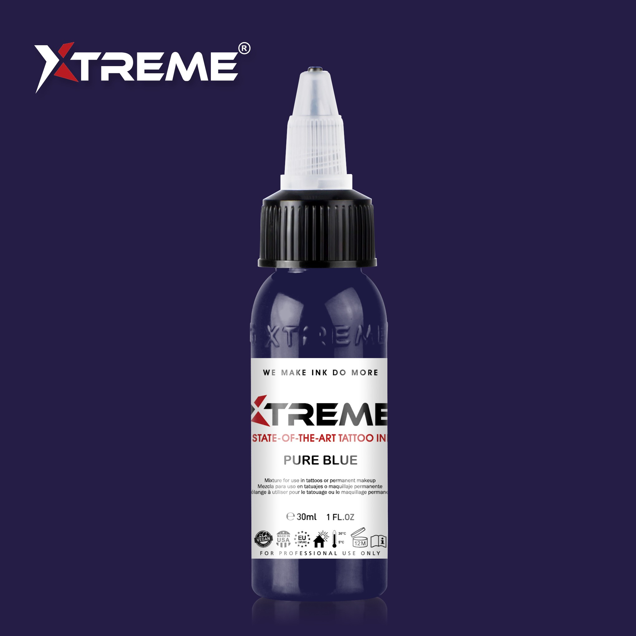 Pure Blue  Xtreme Ink
