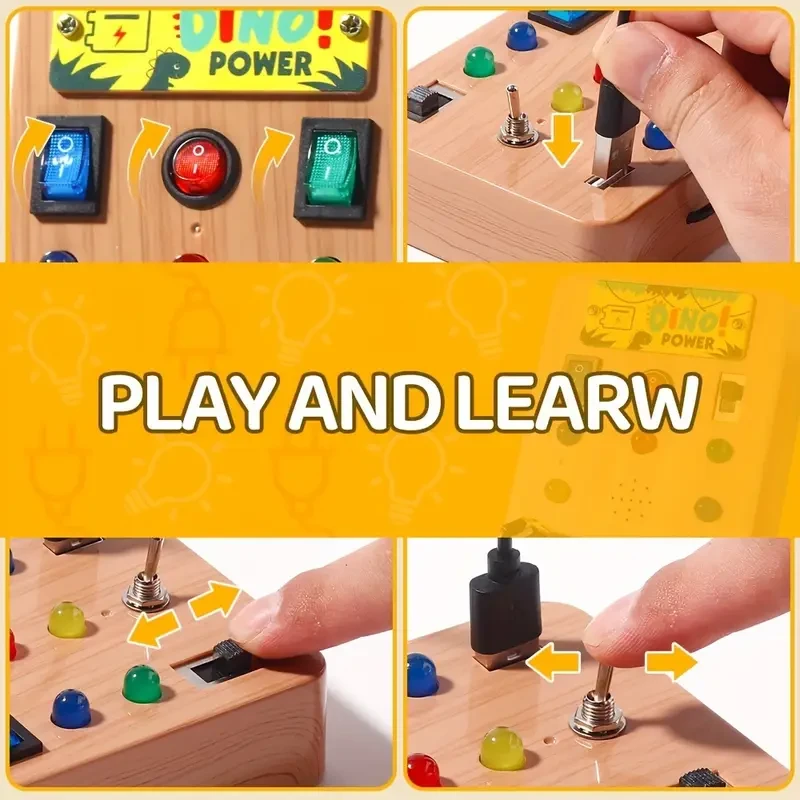 Dino Power Busy Board Toy