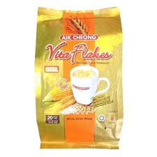 AIK CHEONG Vita Flakes Original Whole Grain Wheat Drink 20 x 30g (600g)