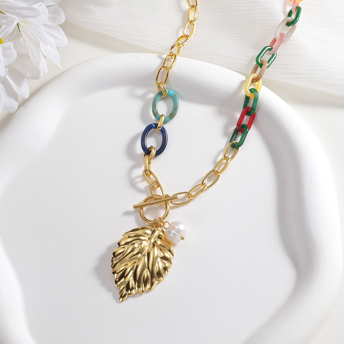 Bohemian Stainless Steel Women's Fashion Necklace
