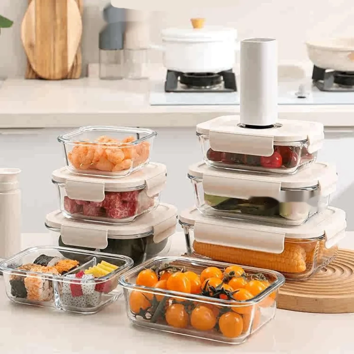 Glass Tupperware