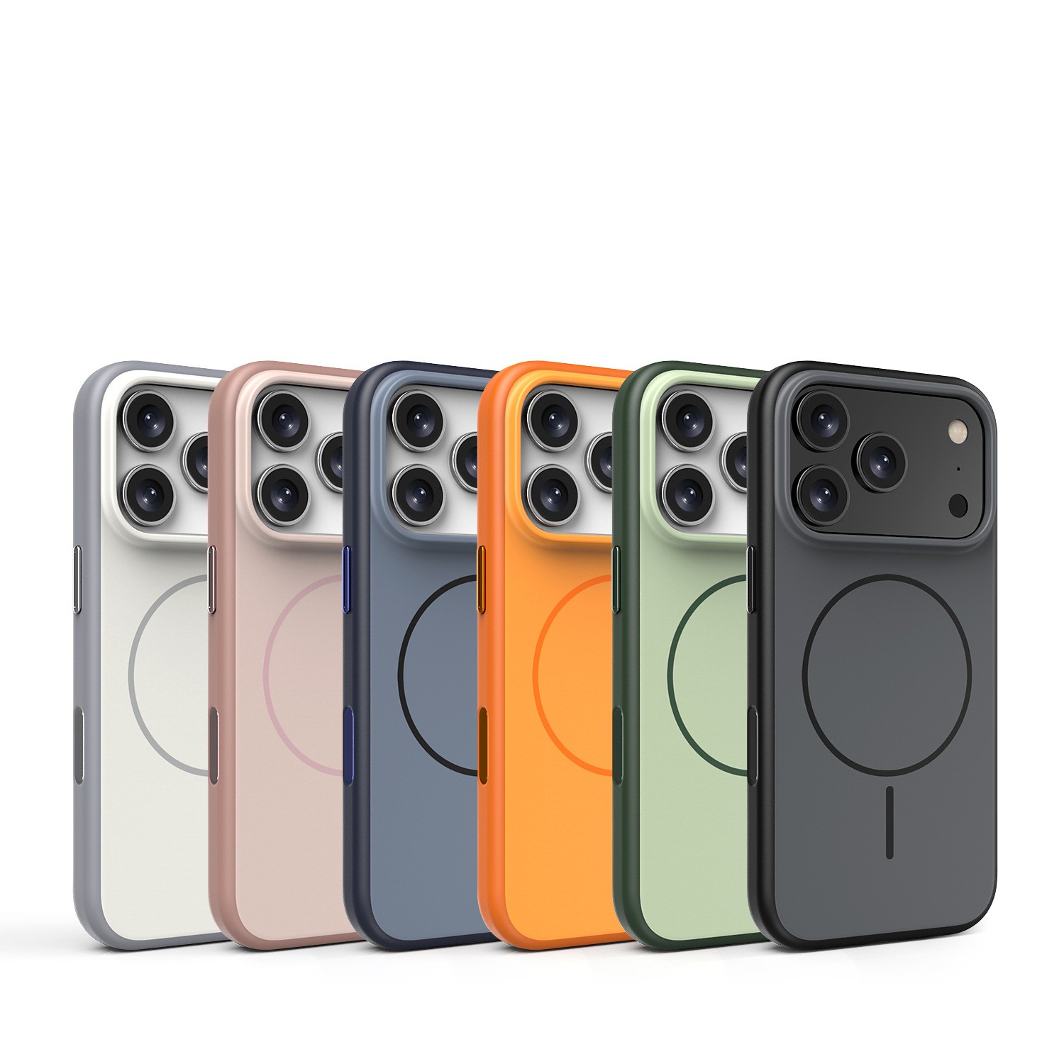 Frosted Magnetic Mobile Phone Protective Case