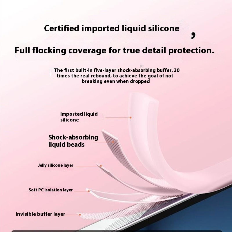 Jelly Liquid Magnetic Silica Gel Phone Case