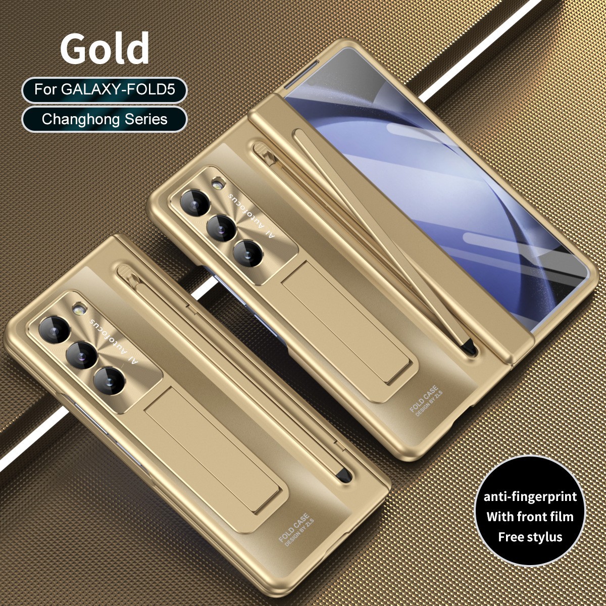 Folding Pen Slot Integrated Drop-resistant Phone Case