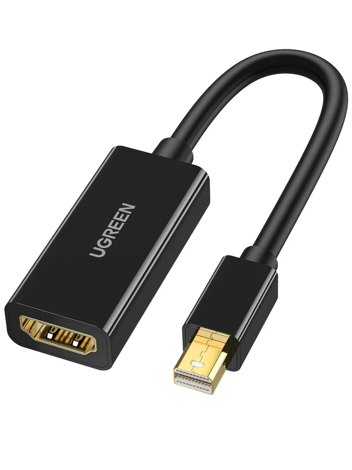UGreen Mini DisplayPort v1.1 (M) to HDMI (F) 0.15m Adapter