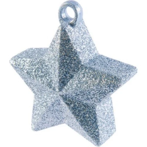 Star Balloon Weight - Silver