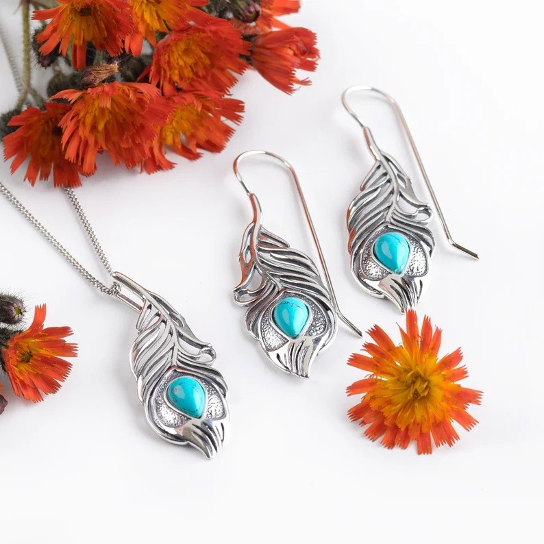 European And American Bohemian Style Love Woman Creative Earrings Female