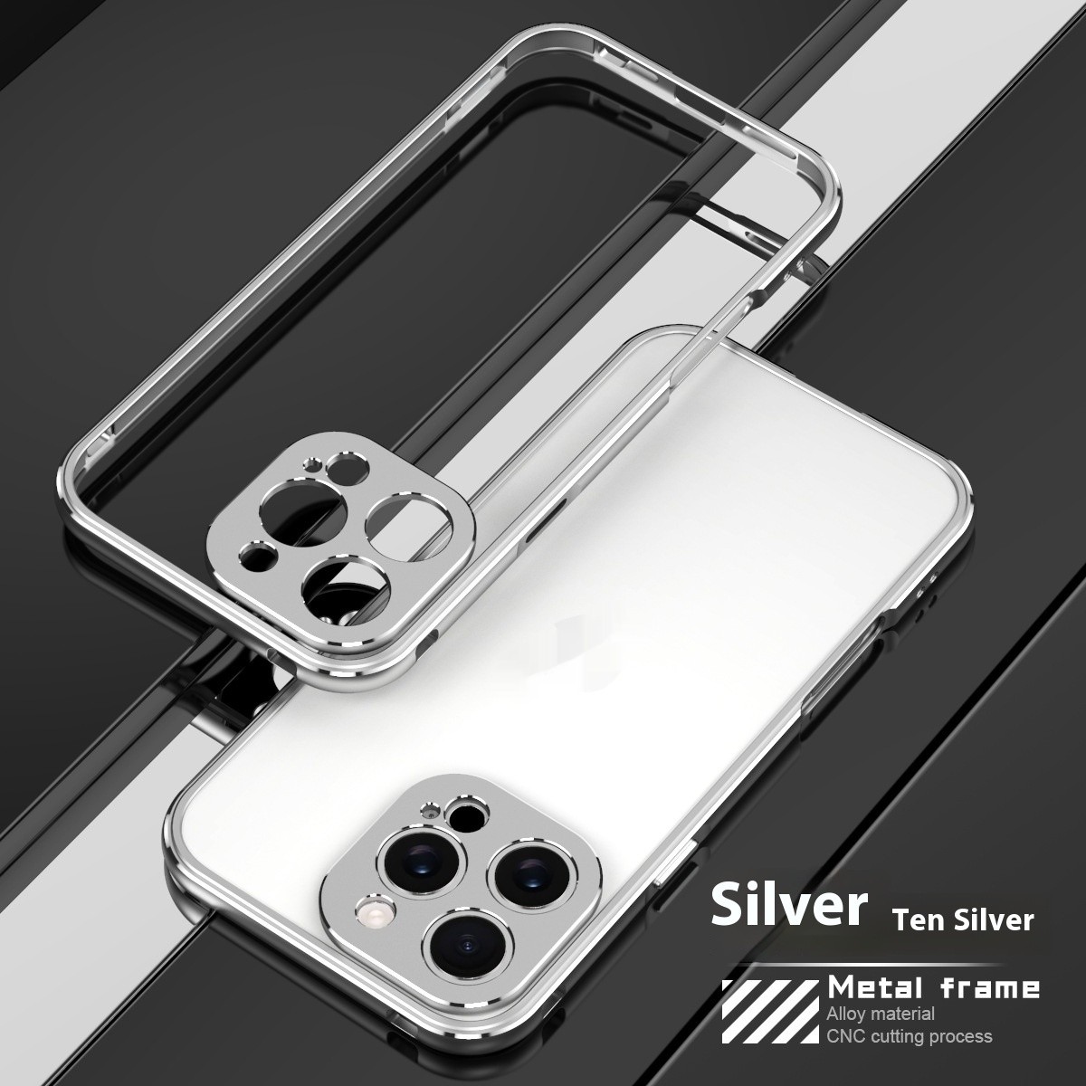 Suitable For IPhone16pro Metal Frame Thin High-grade Phone Case