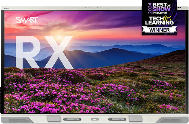 SMART Board RX086 series interactive display with iQ