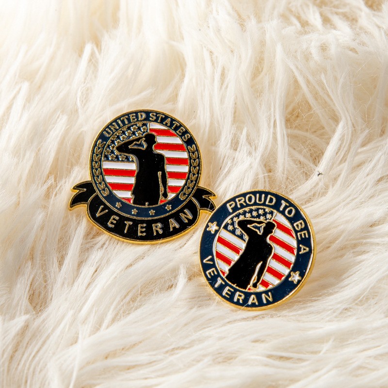 Independence Day Badge Bag Hat Ornament