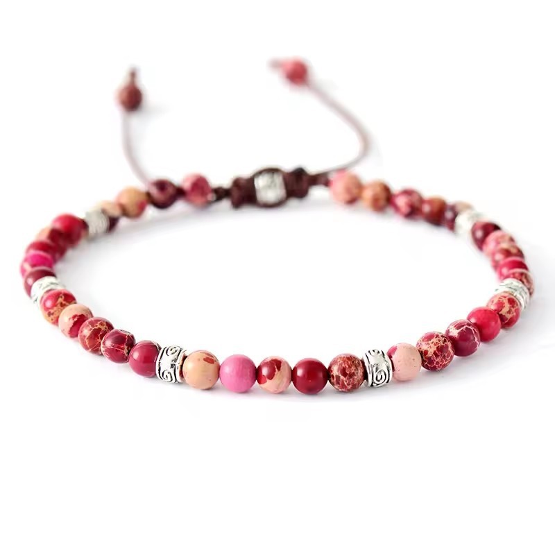 Fashion Mixed Color Woven Adjustable Bracelet