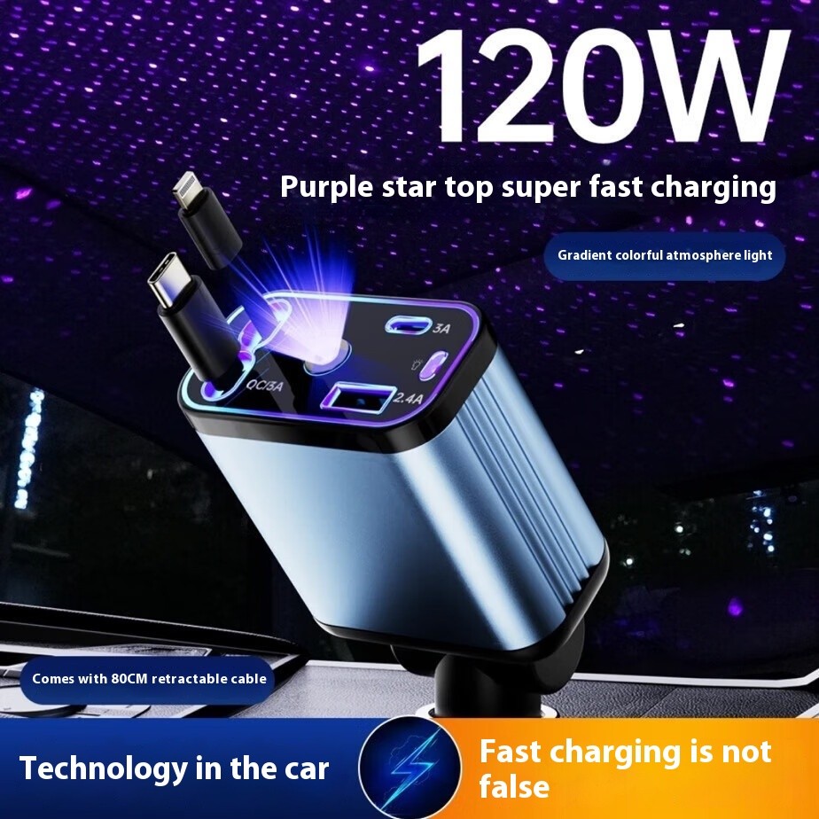 Starry Sky Flexible Wire Car Charger
