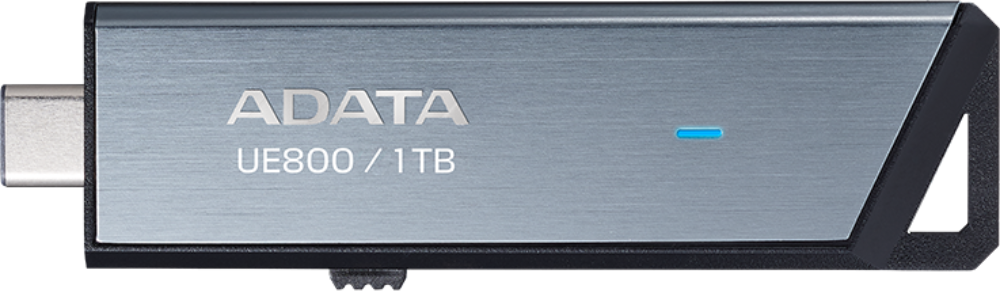 ADATA UE800 Retractable USB3.2 Gen 2 Type-C 256GB External SSD