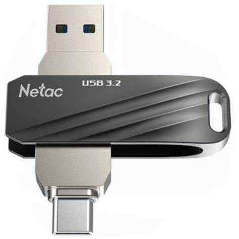 Netac US18 USB3.2 + Type-C Dual Flash Drive 256GB UFD