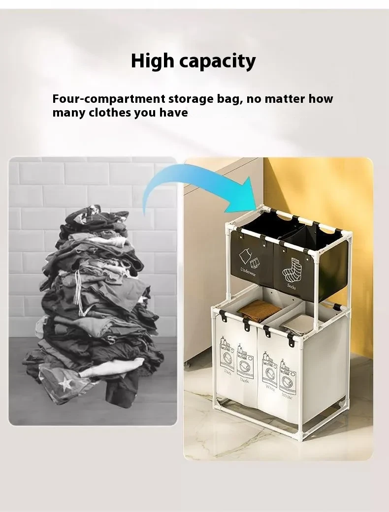 Cane Laundry Basket