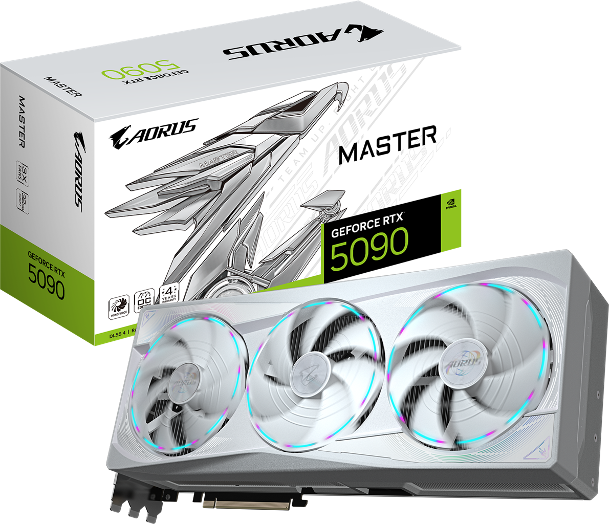 Gigabyte GV-N5090AorusM Ice32GD RTX5090 32GB GDDR6X PCIE Graphics Card