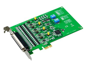 Advantech PCIe-1612B 4 Ports RS232/422/485 PCIe Card w/ Surge Protec