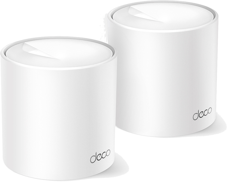 TP-Link Deco X10 Wi Fi 6 Mesh AX1500 - Twin Pack