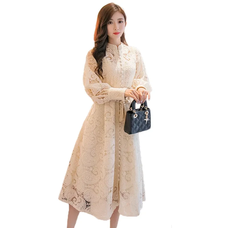 Lace Dress With Sleeves