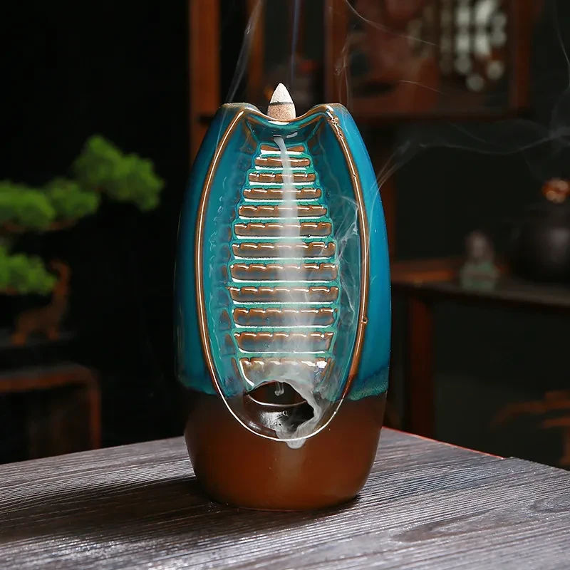 Double-sided Incense Reflow Incense Burner Ceramic Crafts