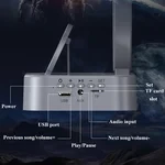 Astronaut Magnetic Levitation Bluetooth Speaker-RGB Atmosphere Light