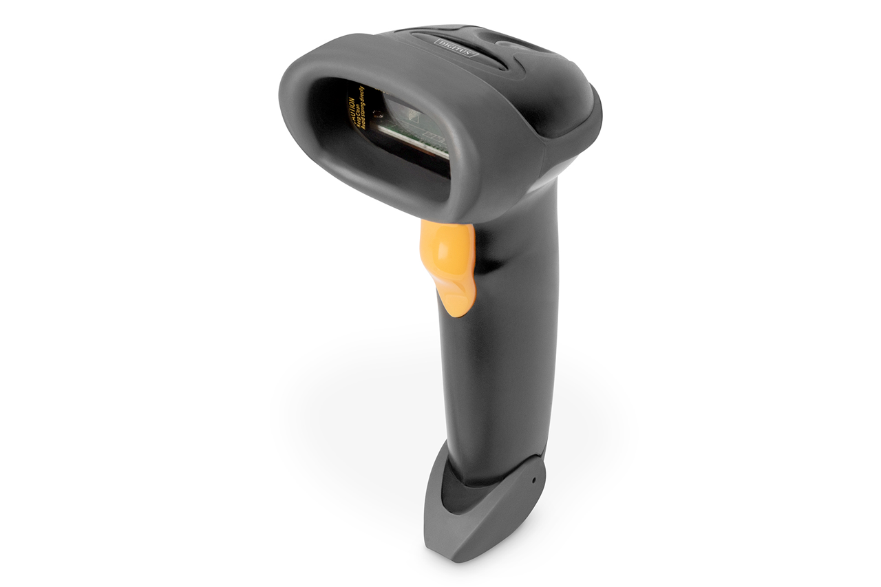 Digitus 2D QR Code Compatible Barcode Scanner USB with Stand