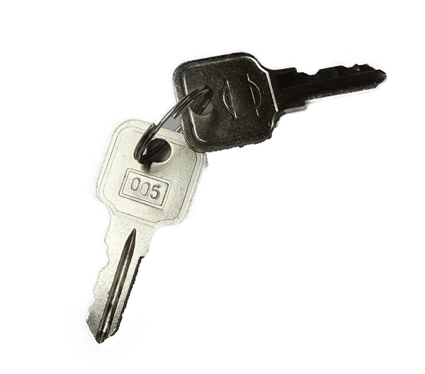 CK420 Cash Drawer Replacement Keys #0005 for RA3618 and RA3615