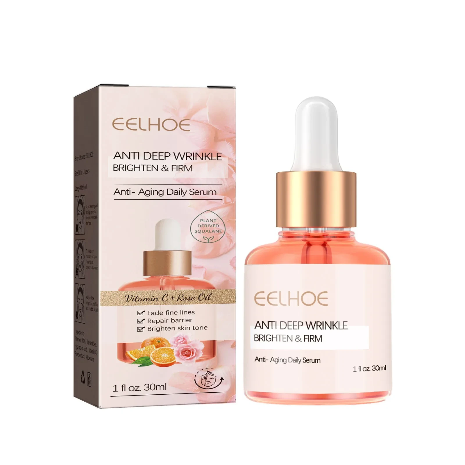Anti Deep Wrinkle Brighten & Firm Serum  30ml