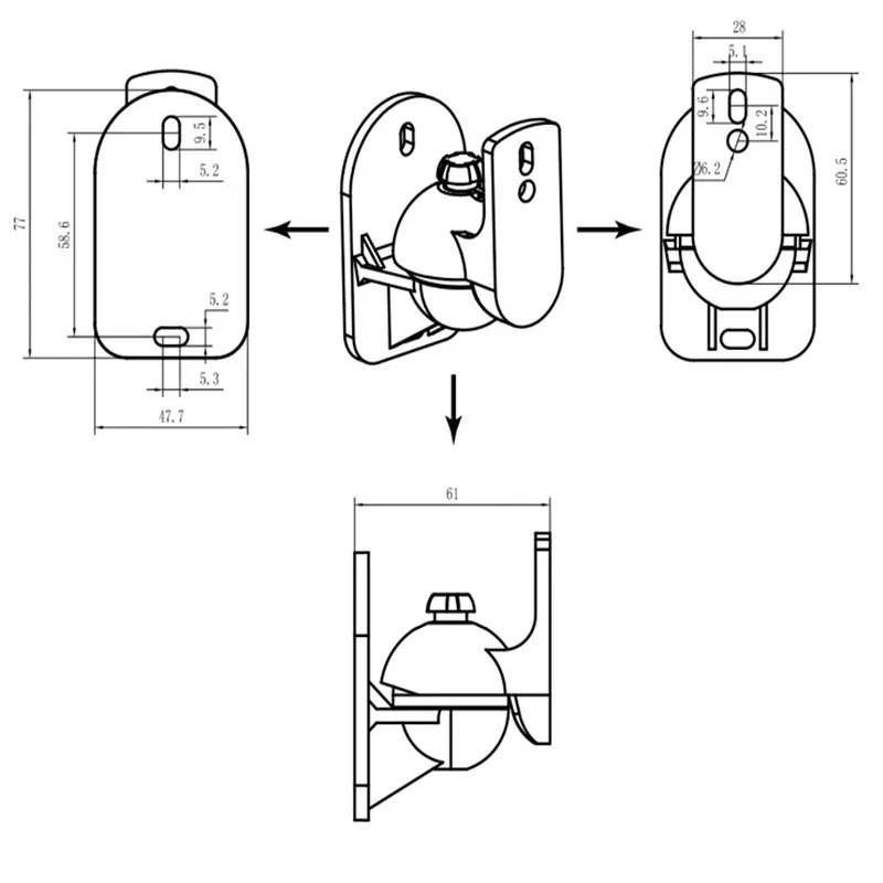 Wall Mount Bracket
