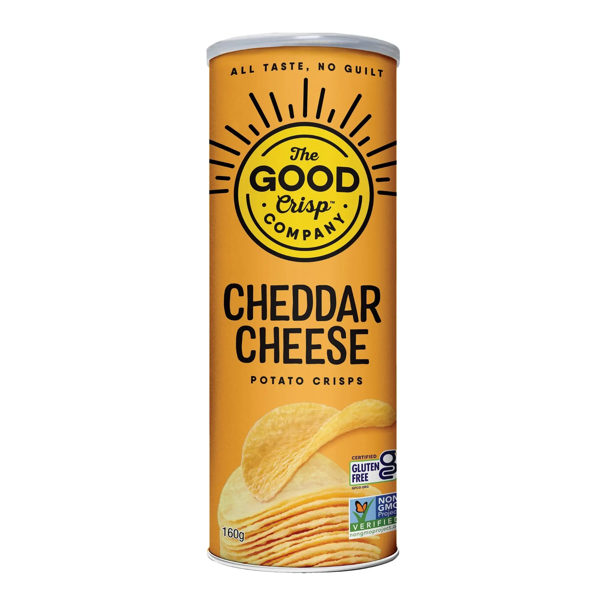 The Good Crisp Company Cheddar Cheese 158g