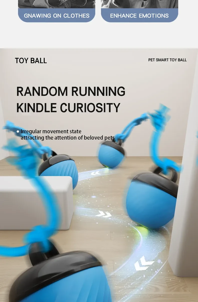 Cat Teasing Ball Self-Hi Relieving Stuffy Cat Toy